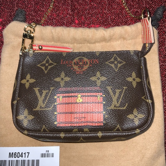 AUTHENTIC Louis Vuitton Limited Edition Mini Pochette Monogram Inventeur - Picture 13 of 13